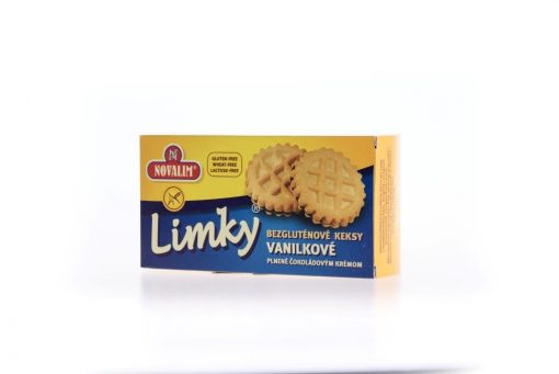 NOVALIM LIMKY - bezgluténové keksy vanilkové plnené